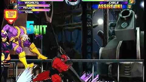 MvC2 Online (360): Brett (MSP) vs KS WreQ LazZ () 3 .:7.1.10:.