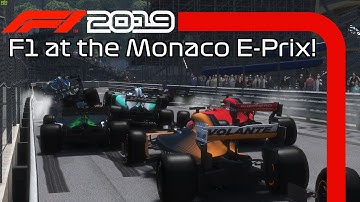WHAT IF F1 RACED AT THE MONACO E-PRIX TRACK? RFactor 2 Monaco E-Prix DLC