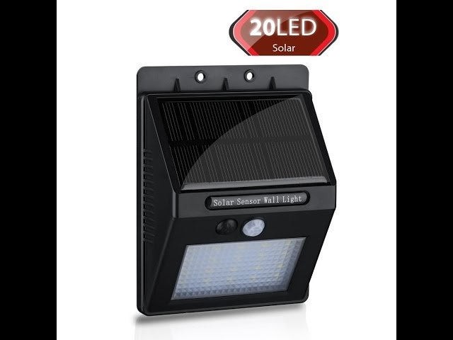 Aplique de exterior solar INSPIRE Kano 220 lm Luz neutra Sensor Movimiento