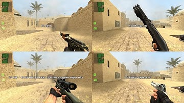 CS: Source - All Weapon Reload Animations in Just 2 Minutes! 🔥🎯