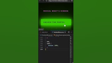 CSS Neon Glass Button Hover Effect | HTML + CSS Only #shorts