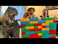 EVİMİZE DEV DİNAZOR GİRDİ Çocuk Videosu Funny Kids Videos Çilek Kız Elif