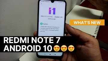 Redmi Note 7 Android 10 Official Update | What