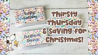 Thirsty Thursday Savings Challenges & Saving for Christmas! Saving for Sinking Funds the FUN Way!
