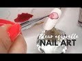 Nail art fleur aquarelle I Yournails International