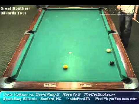 Chris Vollmar vs David King at SpeakEazy Billiards