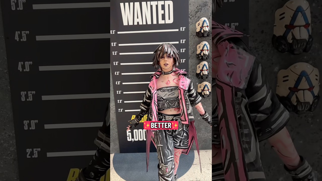 2019 vs 2025 🥹 #beforeandafter #thenvsnow #glowup #transformation #cosplaycommunity #borderlands4