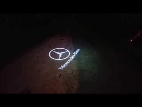 Mercedes W212/W204 LED Einstiegsbeuleuchtung mit Logo/Projektor nachrüsten  