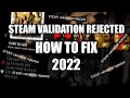 Left 4 Dead 2 - Steam validation rejected КАК ПОФИКСИТЬ 2022 ( пиратка non-steam )