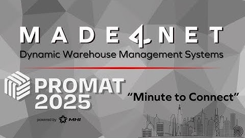 ProMat 2025: Minute to Connect