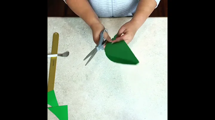 How to make giant leaf w/o cutting machine for your Paper Flowers