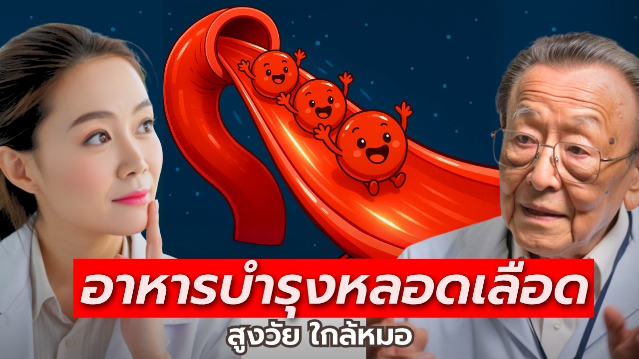 ผู้สุงวัยควรรู้ — อาหารที่บำรุงหลอดเลือดและทำให้เลือดไหลลื่น