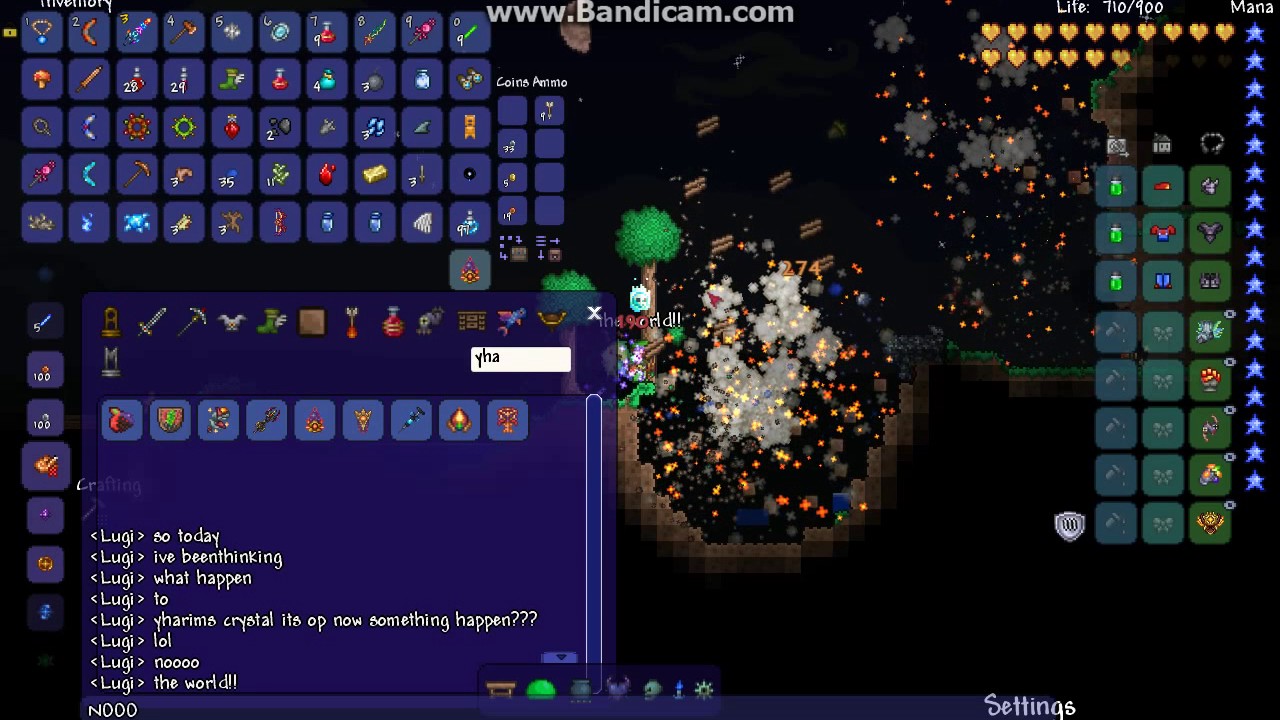 Terraria calamity mod wat happen on yharim crystal? Fail yharims