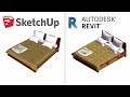 Revit Architecture | Convert SketchUp Models Into Revit(With Materials)