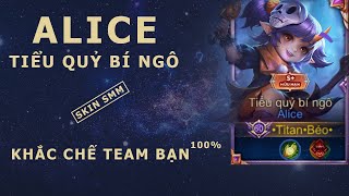 Liên Quân Mobile | Trải nghiệm Alice Tiểu Quỷ Bí Ngô và mẹo bảo kê AD toàn diện - by Titan Gaming