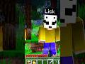 Misteri dibalik Lick di Minecraft! #shorts #short #minecraft