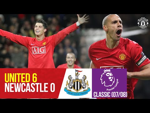 Classics | Goals Galore as Ronaldo hat-trick sinks Newcastle | Manchester United v Newcastle (07/08)