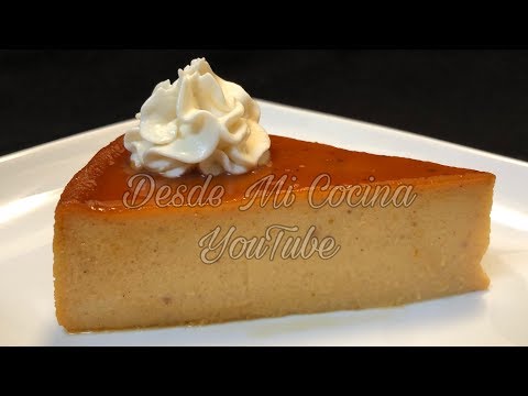 FLAN DE CALABAZA - Sin Horno - || DESDE MI COCINA by Lizzy