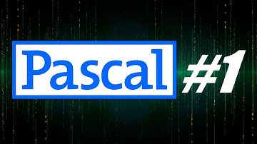 Pascal. Урок #1 - Интерфейс.