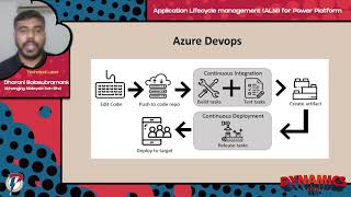 Dharani Balasubramaniam - Application Lifecycle Management (ALM) for Power Platform