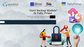 Auto Backup In Tally Prime