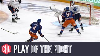 Ben Thomas wraps up the tic-tac-toe passing | Play of the night