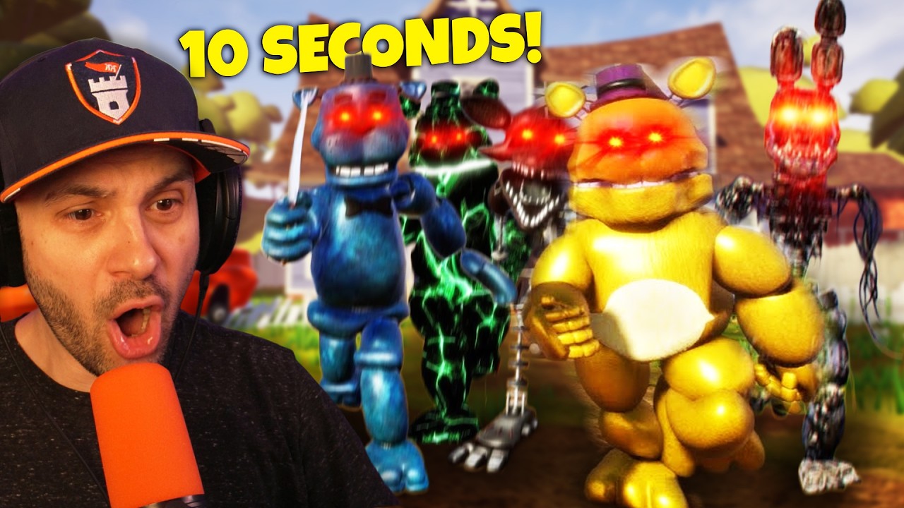 I Made All The Animatronics 100X More Annoying in Hello Neighbor...