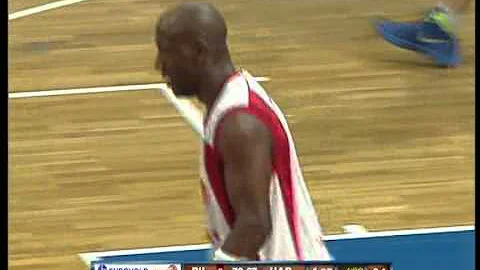 Cory Carr big effort and and-one play