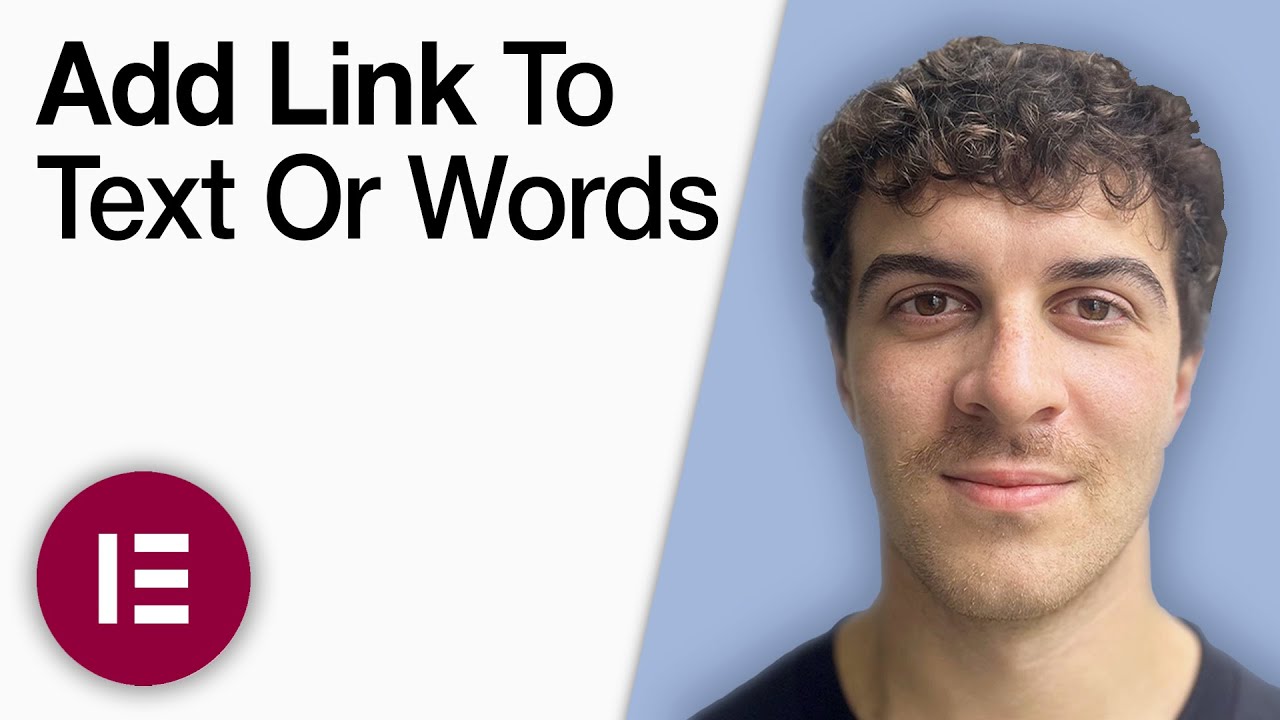 How to Add Link to Text or Words in Elementor [2025 Full Guide] - YouTube