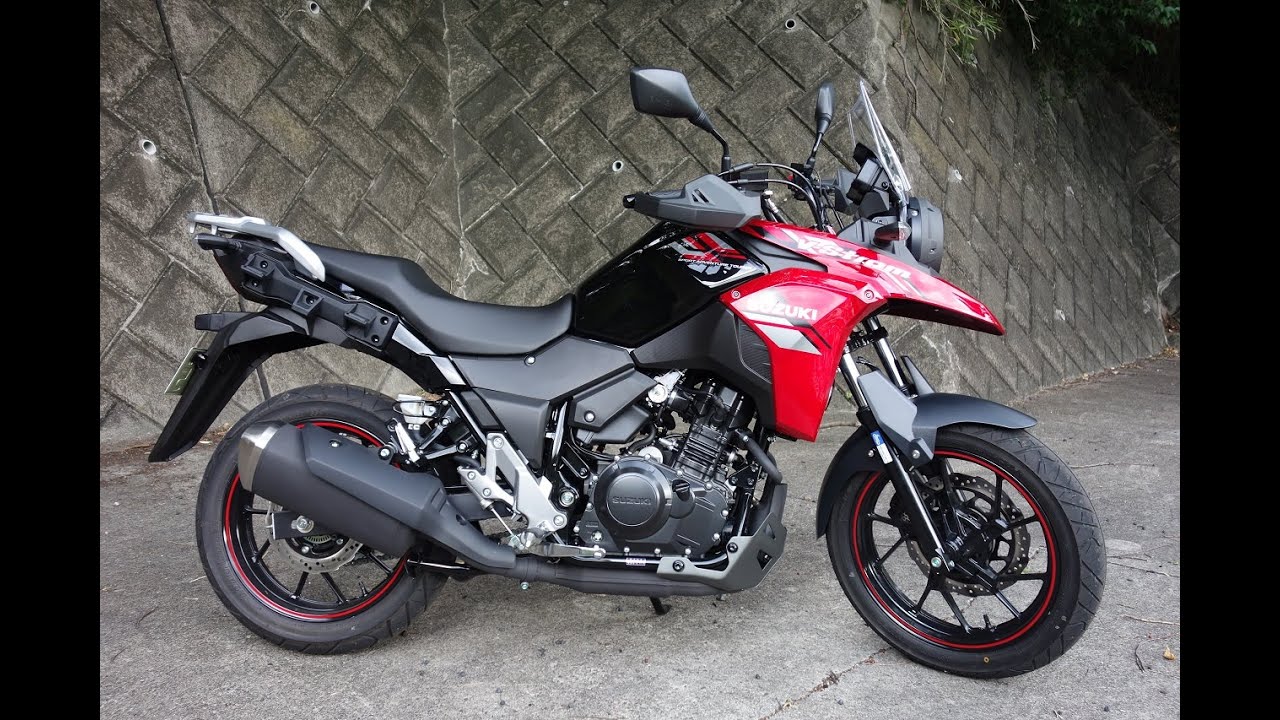 スズキVストローム250（2気筒2023年式）、250SXとの比較試乗 