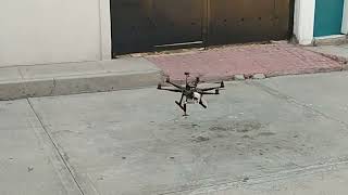 S550+Pixhawk Hexacopter Fumigation System