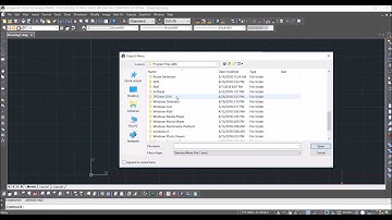 TPClient Menu load in ProgeCAD 2018