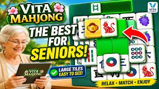 Vita Mahjong for Seniors: Best Relaxing Brain Game Preview screenshot 5