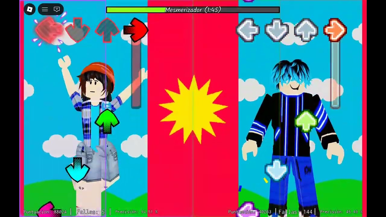 Mesmerizer fnf roblox con @jeefmaster 