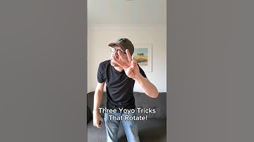 3 Yoyo Tricks That Rotate! #yoyotricks #yoyoing #yoyo #satisfying #favourite #three #hobby #rotate