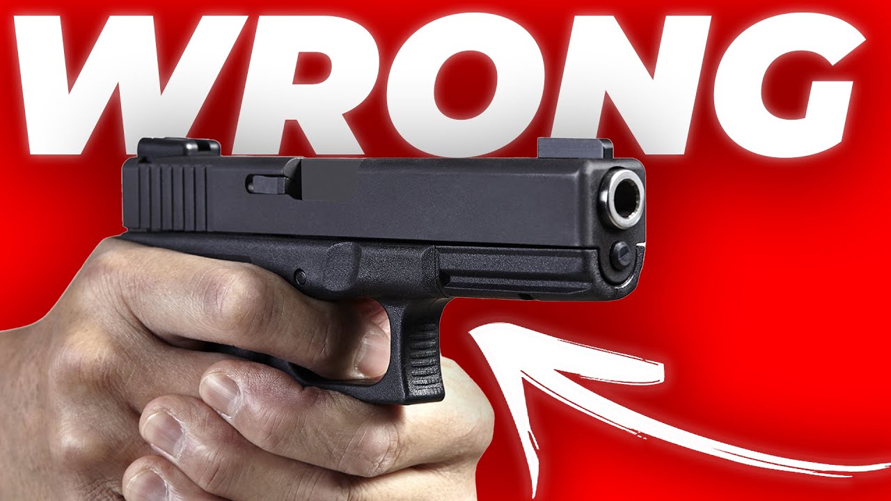 Вы неправильно держите свой Glock