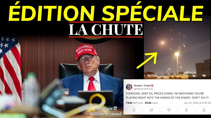 ÉDITION SPÉCIALE : Trump, l'Iran, une guerre MAGA | La Chute