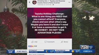 'Topeka Holiday Challenge' Facebook post spreads Christmas magic