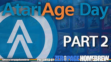 AtariAge Day (Part 2): New Homebrew Unboxing + Developer Interviews (2600/5200/7800/8-bit/Jaguar)