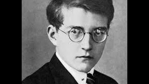 Dmitri Shostakovich - String Quartet No. 3 in F-Major, Op. 73