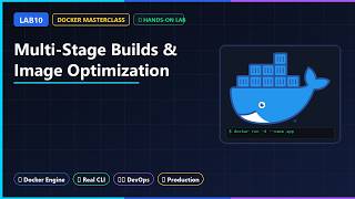 Docker Lab 10 | Multi-Stage Builds & Image Optimization | Tiny Production Images