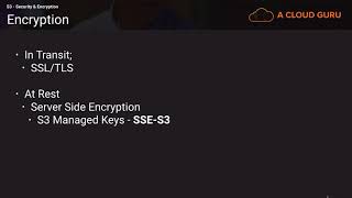20   S3   Security & Encryption
