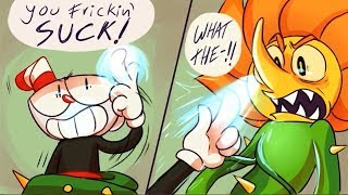 This Can Beat Cagney Carnation? Cuphead Comic Dub Compilation