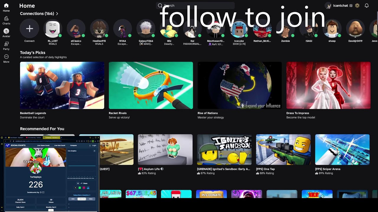 Playing Rivals With Viewers