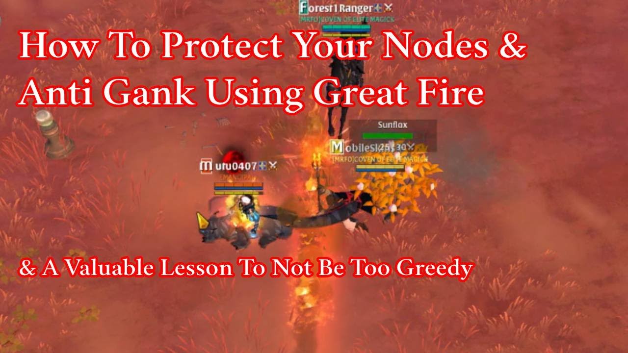 Gather Ganking / Antigank Albion Online YouTube