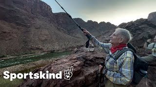 92-year-old attempts record-setting hike at the Grand Canyon | Humankind #goodnews by Humankind 12,530 views 5 months ago 4 minutes, 11 seconds