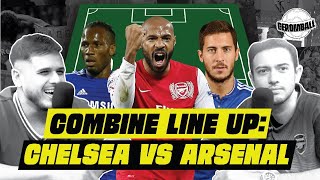 COMBINE LINEUP CHELSEA VS ARSENAL ALL TIME | Susun Lineup | #POJOKDEBAT