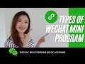 Types of WeChat Mini Program l WeChat Mini Program Quick Learning