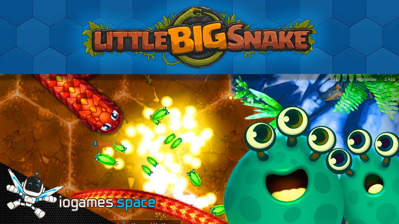 Little Big Snake (.io) 🕹️ Jogue no CrazyGames