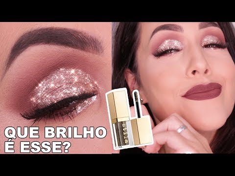 TESTEI AS SOMBRAS LÍQUIDAS MAIS BRILHOSAS QUE JÁ VI NA VIDA | STILA